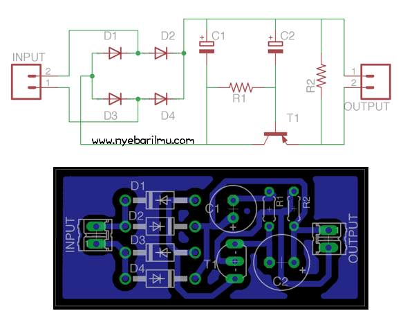 Detail Gambar Rangkaian Power Supply Trafo Ct 12 Volt Nomer 35