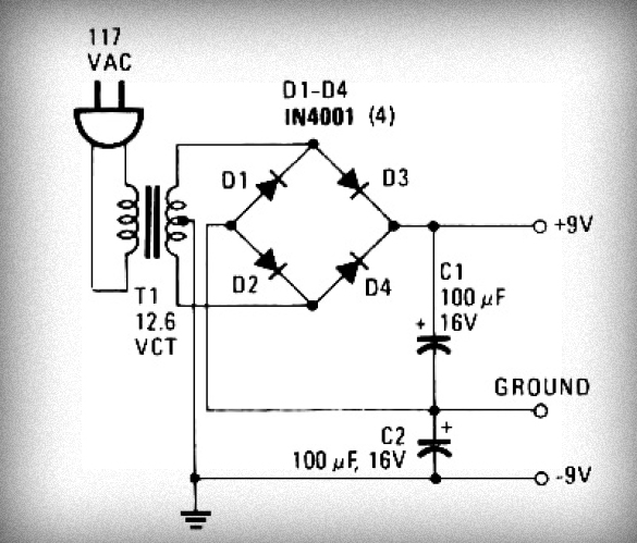 Detail Gambar Rangkaian Power Supply Trafo Ct 12 Volt Nomer 36