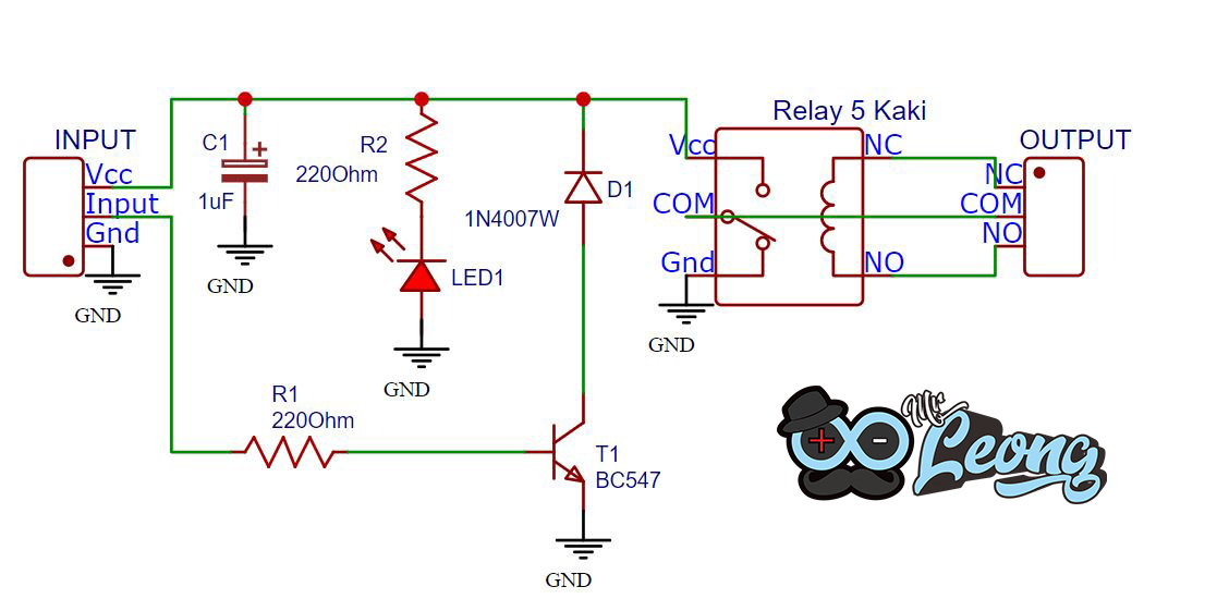 Detail Gambar Rangkaian Relay Nomer 15