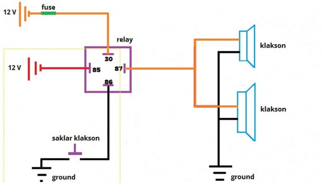 Detail Gambar Rangkaian Relay Nomer 7