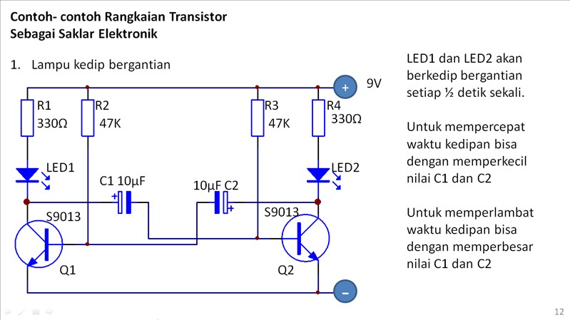 Gambar Rangkaian Saklar Elektronik - KibrisPDR