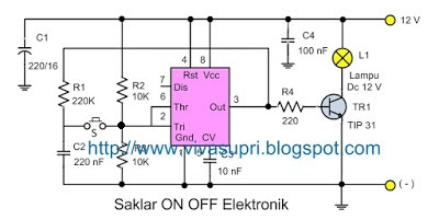 Detail Gambar Rangkaian Saklar Elektronik Nomer 13