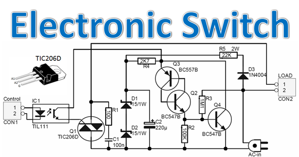 Detail Gambar Rangkaian Saklar Elektronik Nomer 5