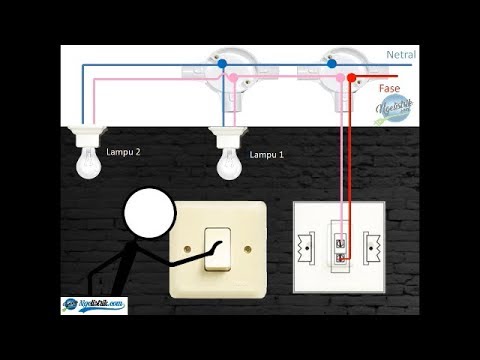 Detail Gambar Rangkaian Saklar Tunggal Nomer 10