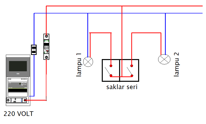 Detail Gambar Rangkaian Saklar Tunggal Nomer 38