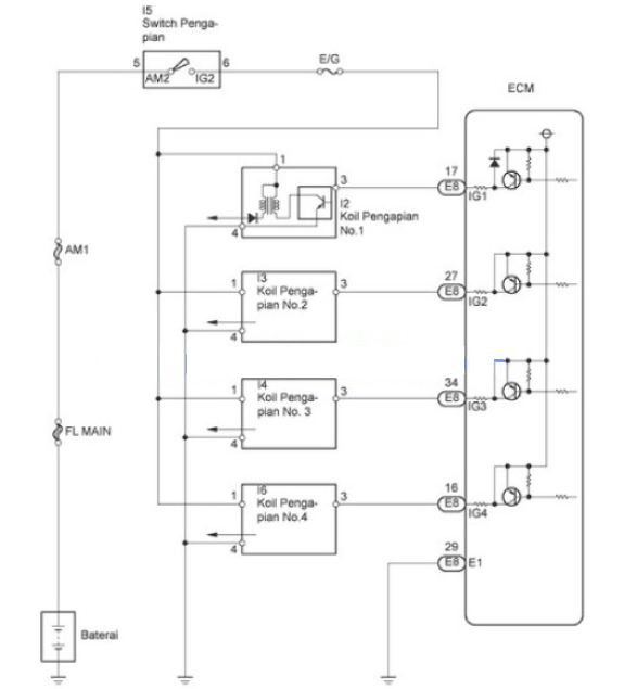 Detail Gambar Rangkaian Sistem Pengapian Nomer 42