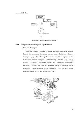 Detail Gambar Rangkaian Sistem Pengisian Sepeda Motor Nomer 42