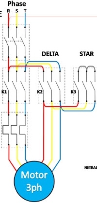 Detail Gambar Rangkaian Star Delta Nomer 14