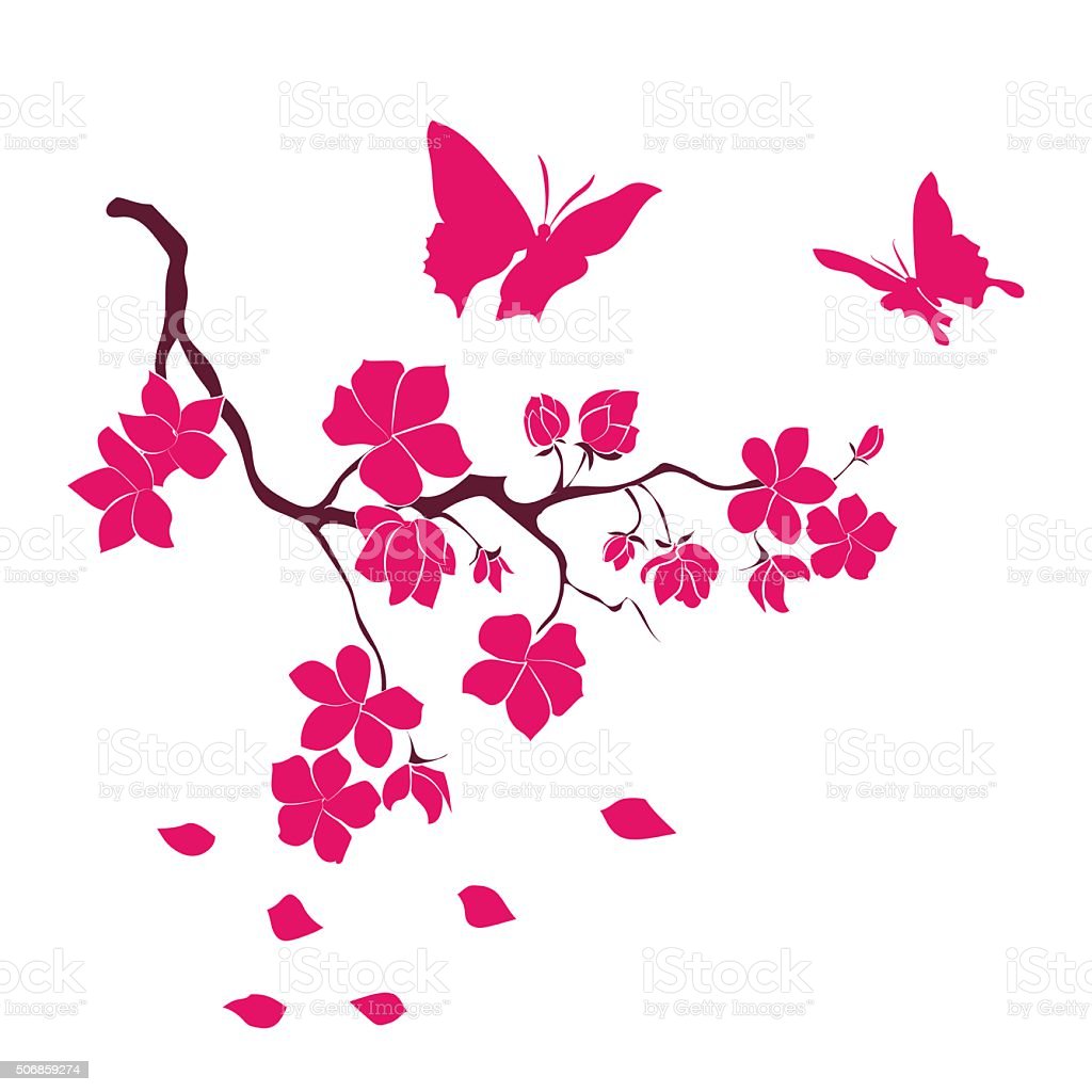 Detail Gambar Ranting Bunga Sakura Nomer 48