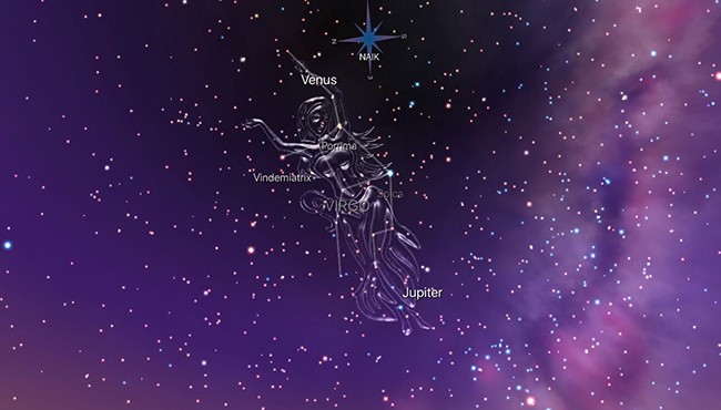Detail Gambar Rasi Bintang Virgo Nomer 12