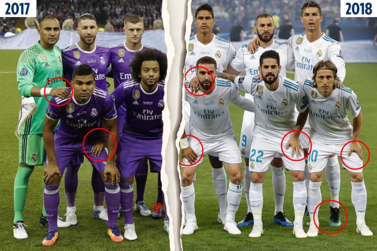 Detail Gambar Real Madrid 2018 Nomer 23