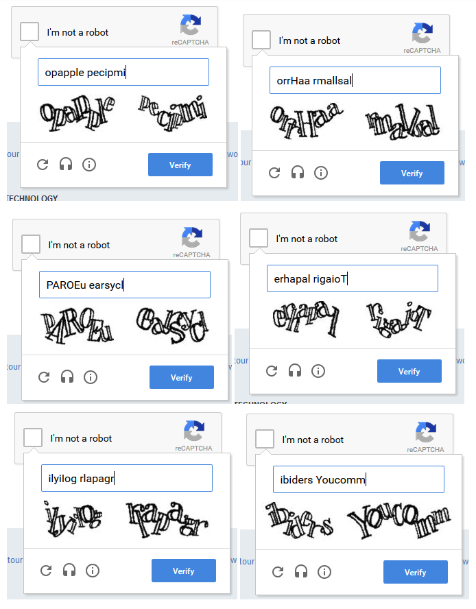 Detail Gambar Recaptcha Hard Nomer 2