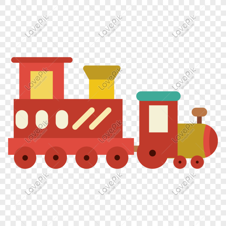 Detail Gambar Red Cartoon Train Nomer 13