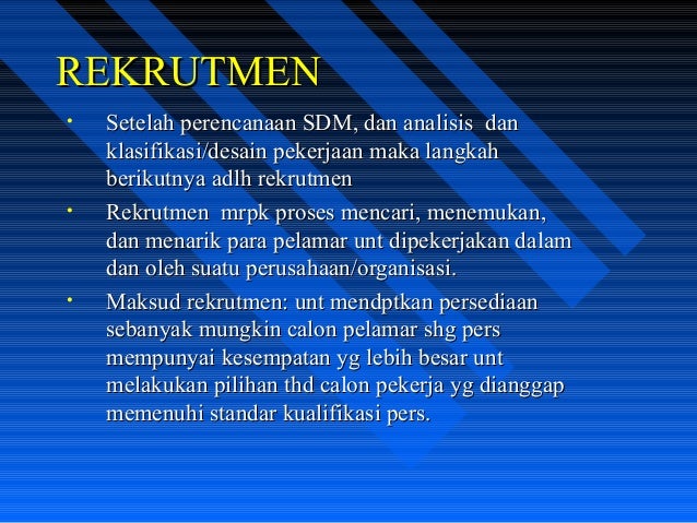 Gambar Rekruitmen Tenaga Kerja - KibrisPDR