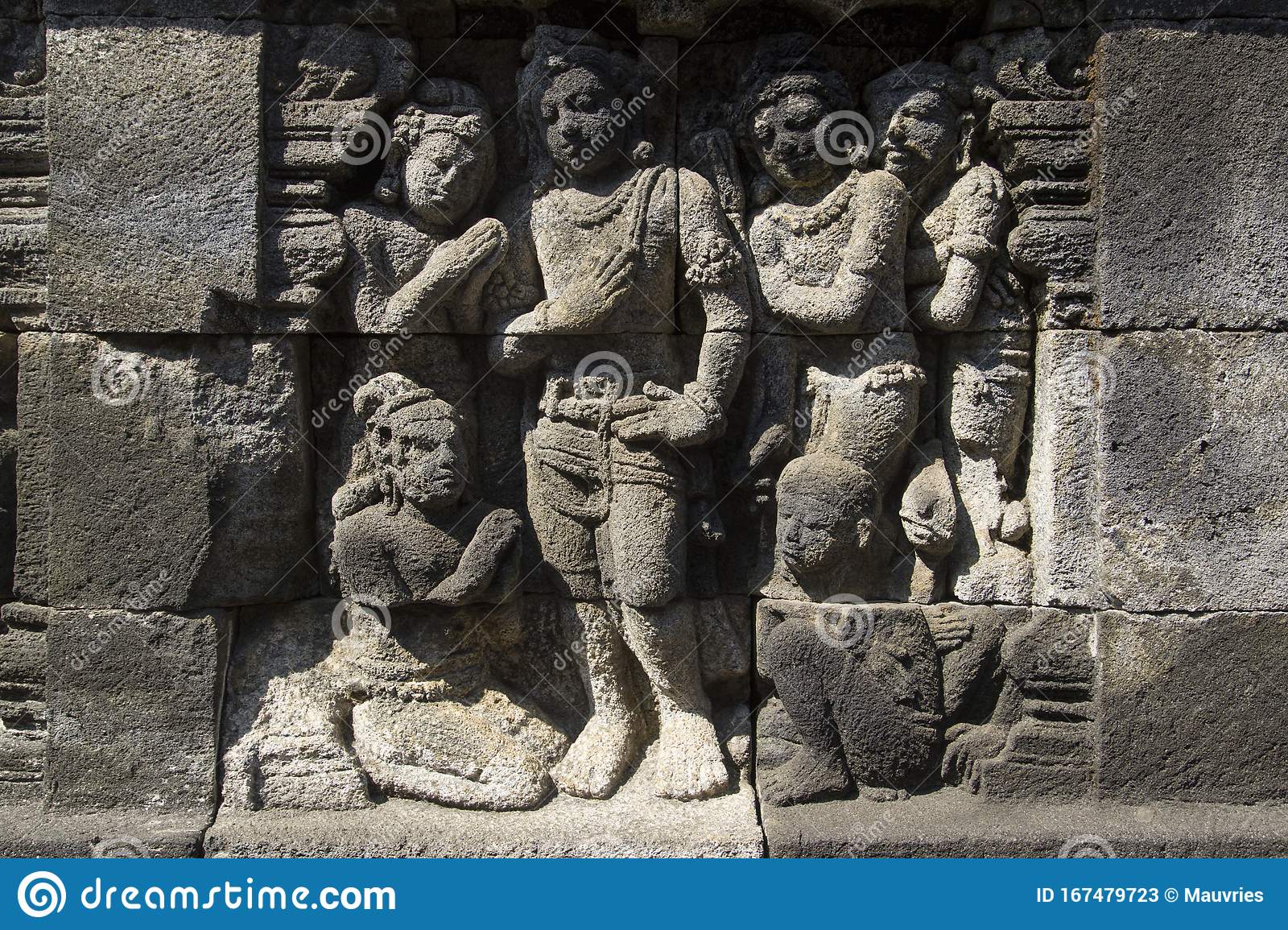 Detail Gambar Relief Borobudur Nomer 35