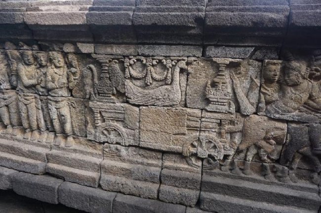 Detail Gambar Relief Borobudur Nomer 36