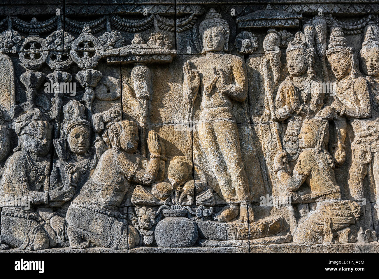 Detail Gambar Relief Candi Borobudur Nomer 11