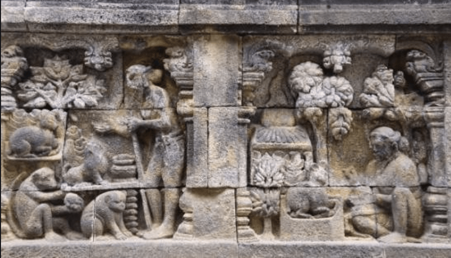 Detail Gambar Relief Candi Borobudur Nomer 15