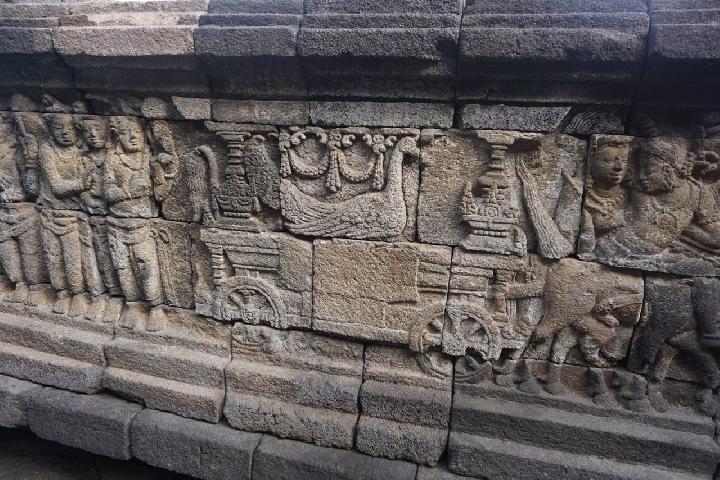 Detail Gambar Relief Candi Borobudur Nomer 4