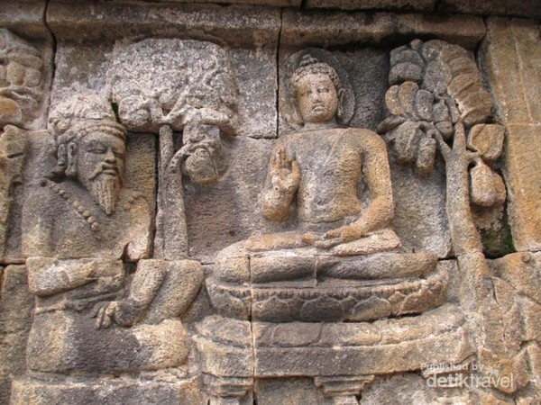 Detail Gambar Relief Candi Borobudur Nomer 27