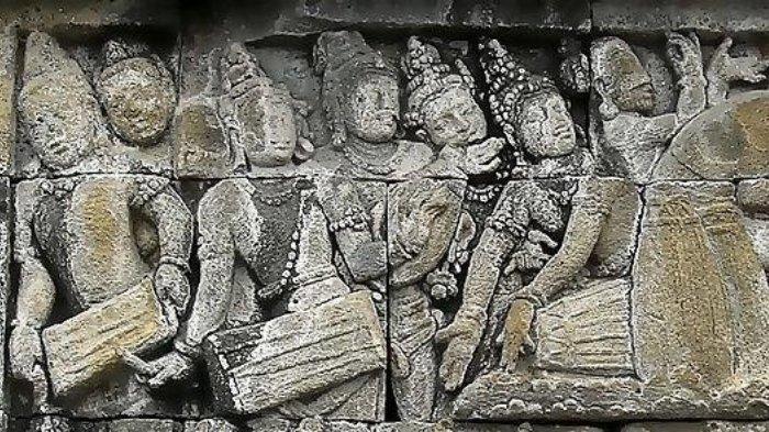 Detail Gambar Relief Candi Borobudur Nomer 32