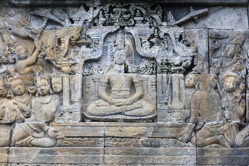 Detail Gambar Relief Candi Borobudur Nomer 10