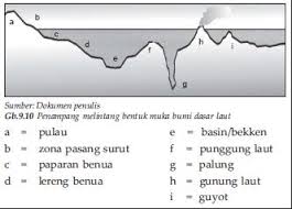 Detail Gambar Relief Dasar Laut Dan Keterangannya Nomer 11