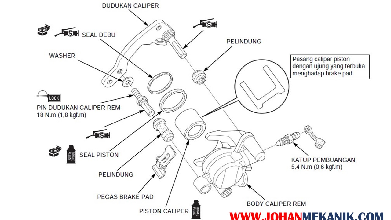 Detail Gambar Rem Cakram Sepeda Motor Nomer 14