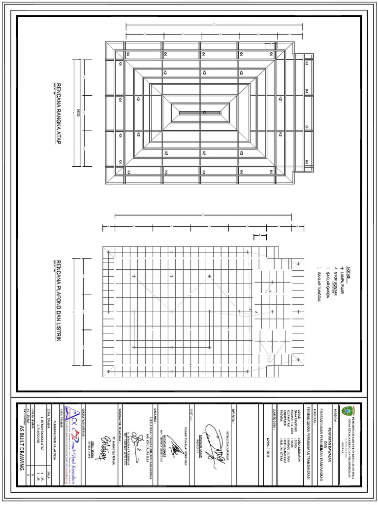 Detail Gambar Rencana Atap Nomer 33