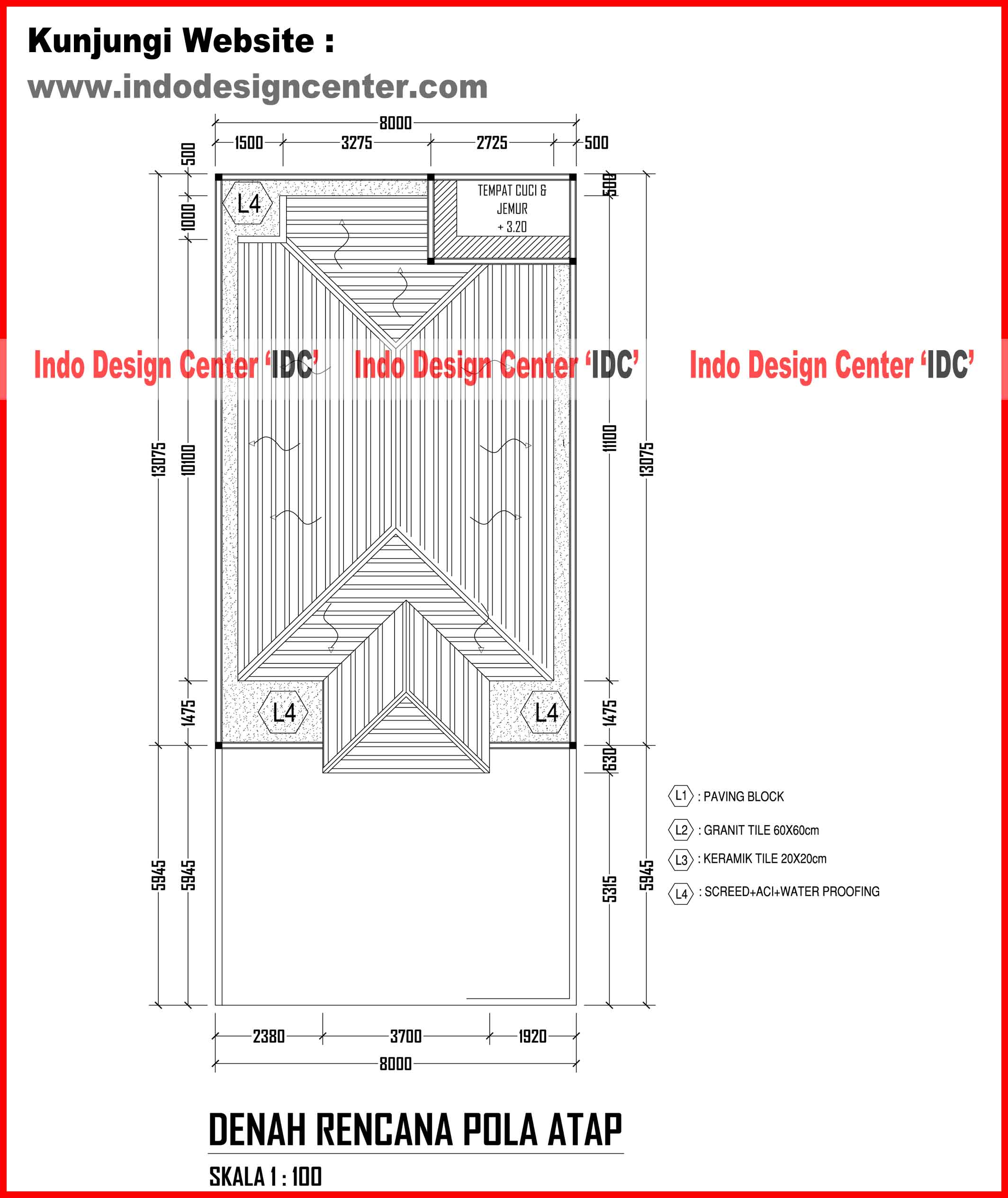 Detail Gambar Rencana Atap Rumah Nomer 17