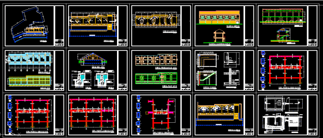 Detail Gambar Rencana Autocad Lengkap Nomer 4