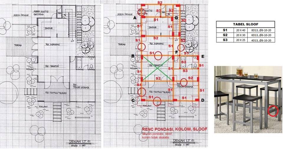 Detail Gambar Rencana Balok Latai Nomer 27