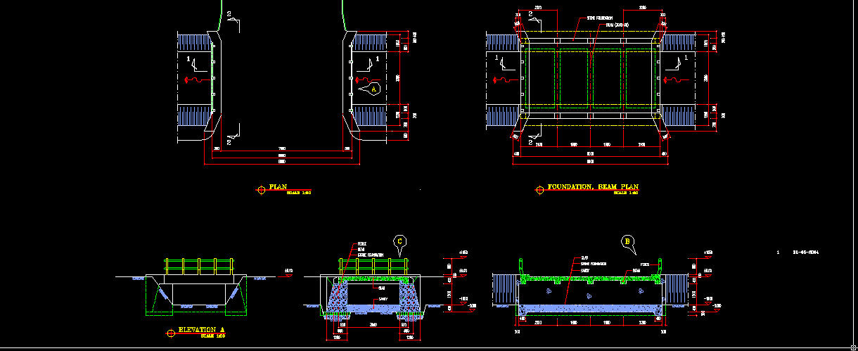 Gambar Rencana Jembatan Dwg - KibrisPDR