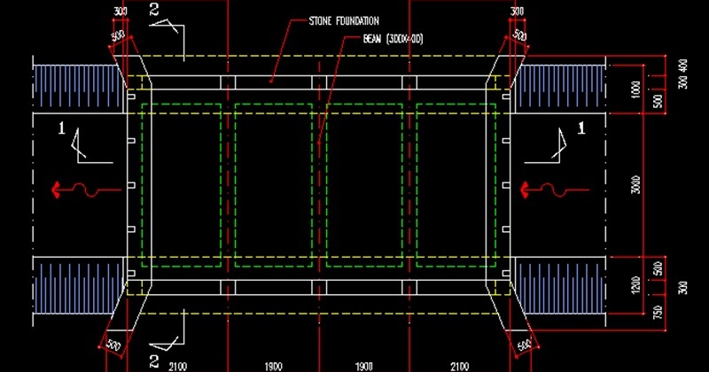 Detail Gambar Rencana Jembatan Dwg Nomer 15