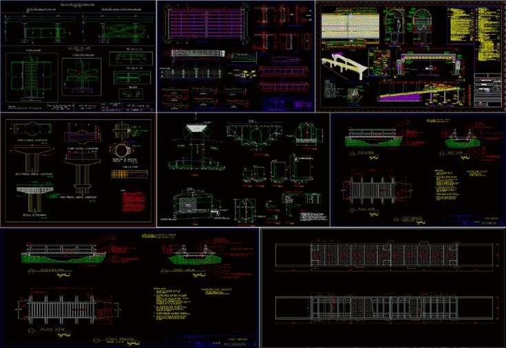 Detail Gambar Rencana Jembatan Dwg Nomer 7