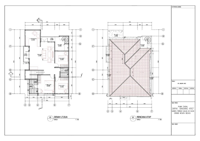 Detail Gambar Rencana Kap Rumah Nomer 23