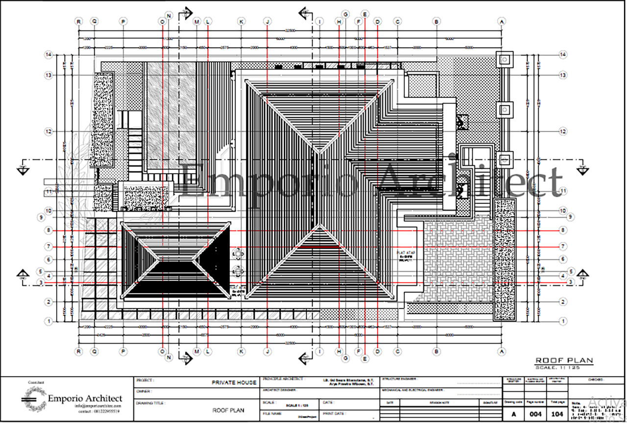 Detail Gambar Rencana Kap Rumah Nomer 44