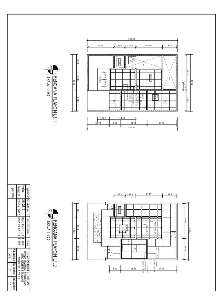 Detail Gambar Rencana Plafon Nomer 12