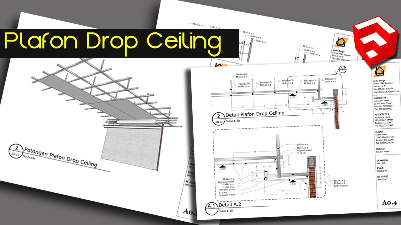 Detail Gambar Rencana Plafon Nomer 41