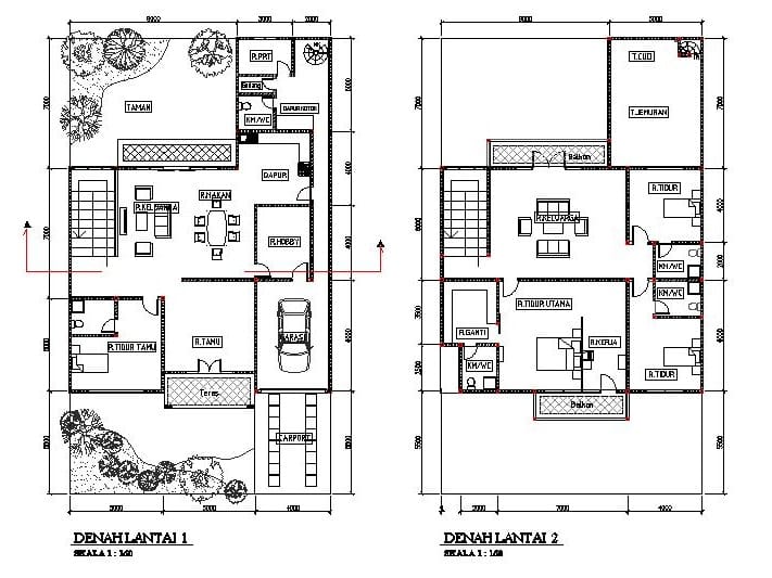 Detail Gambar Rencana Rumah Lengkap Nomer 22