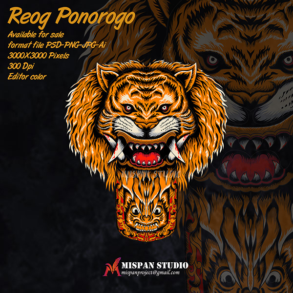 Detail Gambar Reog Grafis Nomer 13
