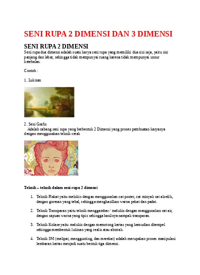 Detail Gambar Reproduksi Karya Seni Rupa Dua Dimensi Nomer 14