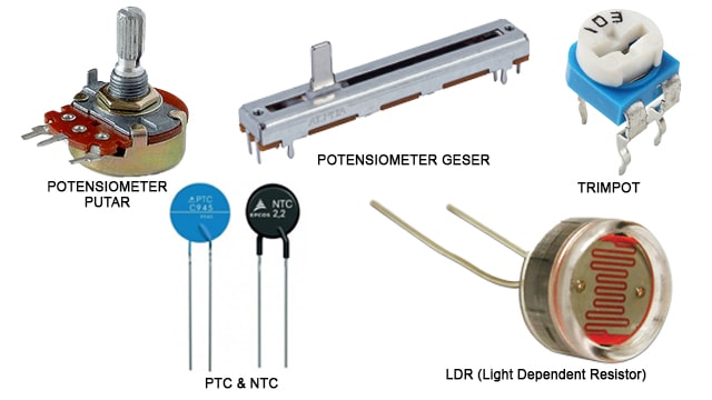 Detail Gambar Resistor Variabel Nomer 15