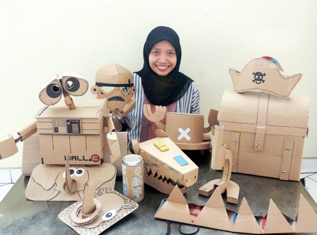 Detail Gambar Robot Dari Kardus Nomer 21