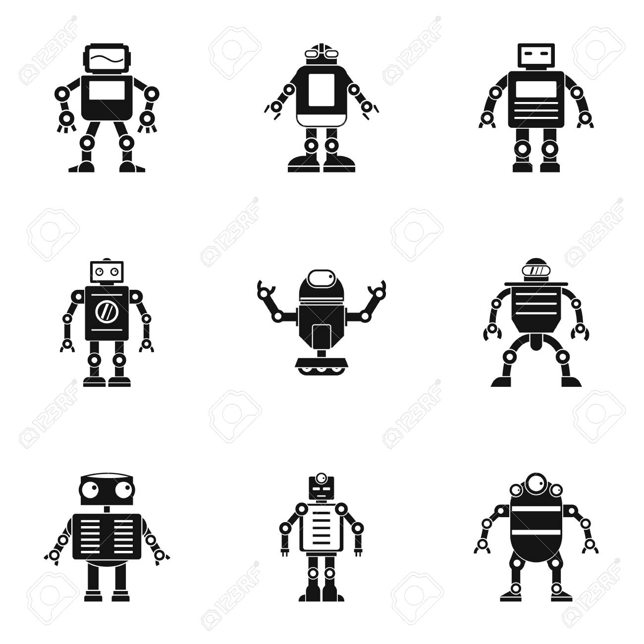 Detail Gambar Robot Simple Nomer 30