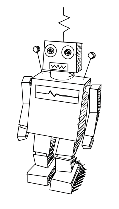 Detail Gambar Robot Simple Nomer 34