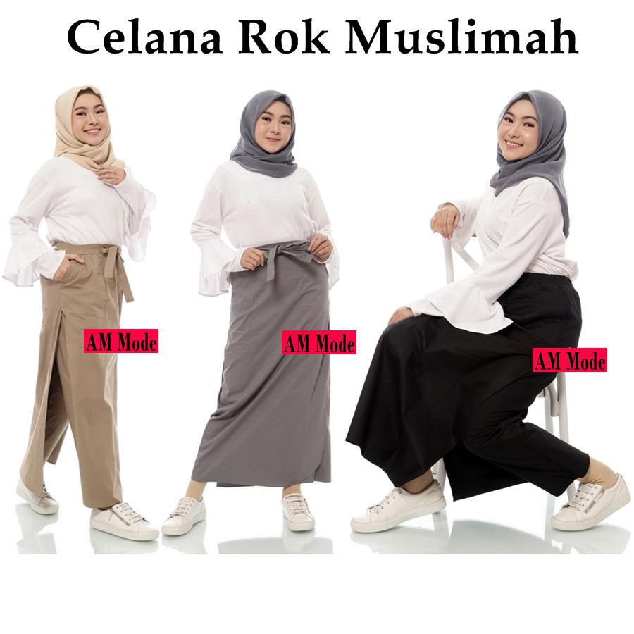 Detail Gambar Rok Celana Muslimah Nomer 20