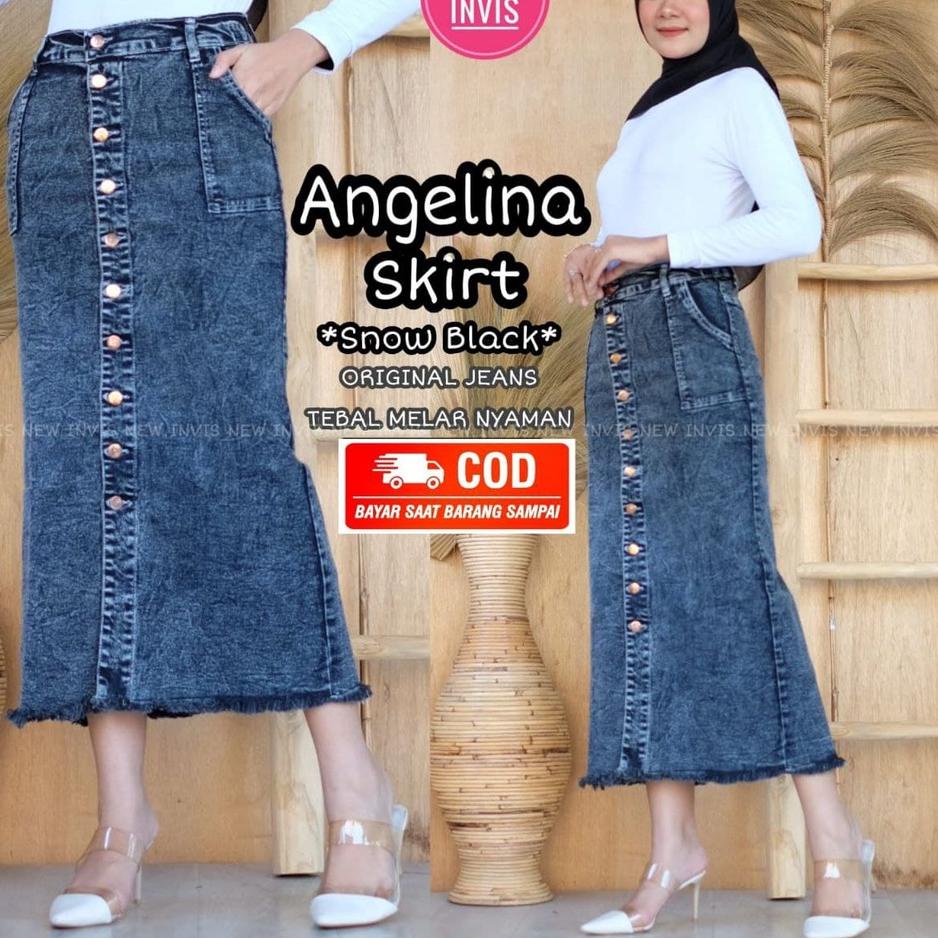 Detail Gambar Rok Levis Panjang Terbaru Nomer 3