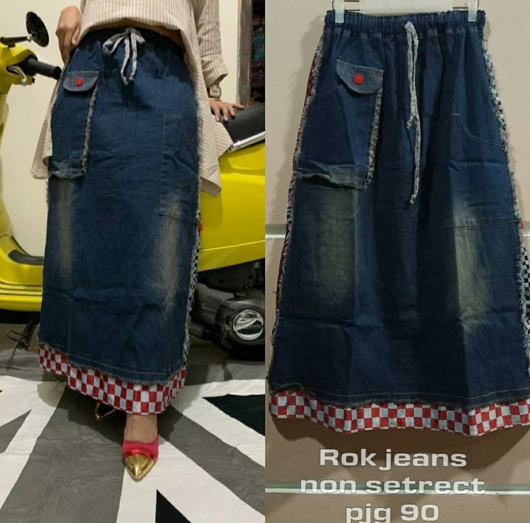 Detail Gambar Rok Panjang Kekinian Nomer 56