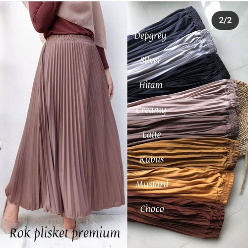 Detail Gambar Rok Plisket Premium Nomer 15